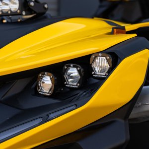 Can-Am Maverick R Light Bar - Front - Baja Designs - S1 - `24-`27